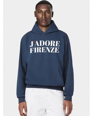 Gutteridge Felpa J'Adore Firenze - Blu