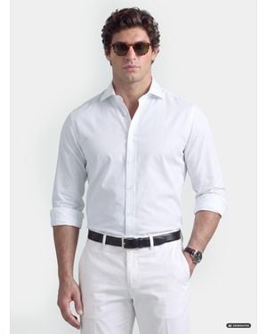 Gutteridge Camicia Custom Fit - Bianco