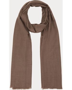 Gutteridge Sciarpa Leggera - Marrone