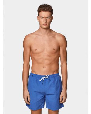 Gutteridge Costume Da Bagno Tinta Unita, Taglia - Blu