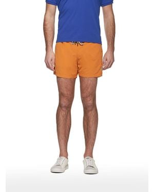 Gutteridge Costume Basico Tinta Unita Con Ricamo - Blu