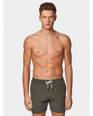 Gutteridge Costume Da Bagno Tinta Unita, Taglia - Verde
