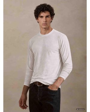 Gutteridge T-Shirt Manica Lunga - Bianco