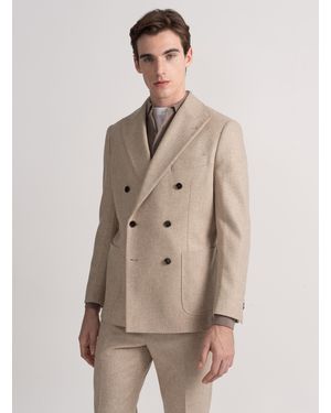 Gutteridge Giacca Doppiopetto - Neutro