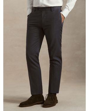 Gutteridge Pantaloni Abito Classico Slim Fit - Nero