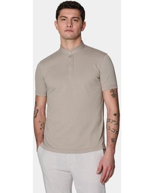 Gutteridge Polo Collo Coreano - Bianco