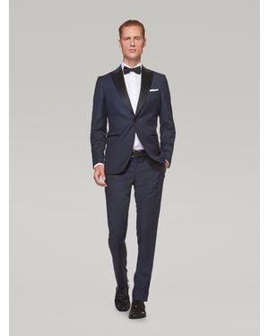Gutteridge Abito Smoking - Blu