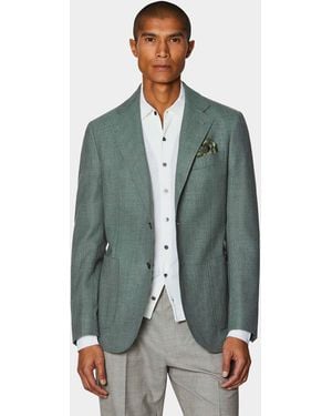 Gutteridge Giacca Hopsack - Verde