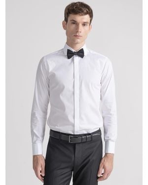 Gutteridge Camicia Smoking - Bianco