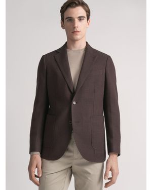 Gutteridge Giacca Giro Inglese - Marrone