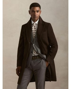 Gutteridge Cappotto Monopetto - Marrone