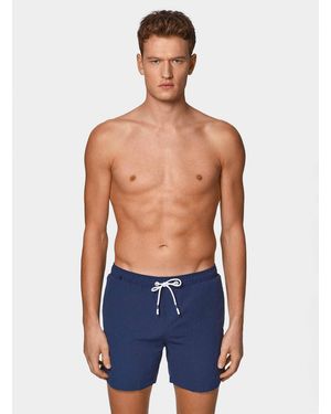 Gutteridge Costume Da Bagno Tinta Unita, Taglia - Blu