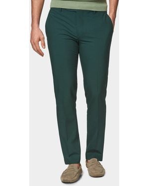Gutteridge Pantaloni Da Abito Slim Fit, Taglia - Verde