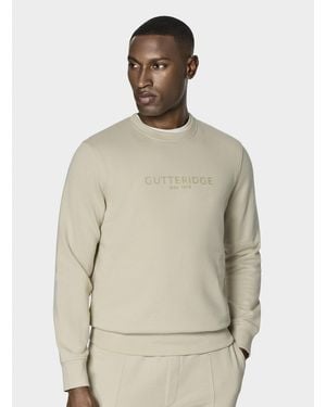 Gutteridge Felpa Girocollo Gt01 Con Logo Taglia - Neutro