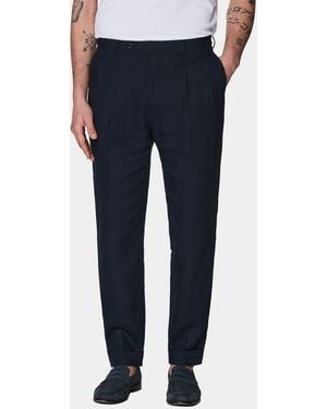 Gutteridge Pantaloni Con Pince - Blu