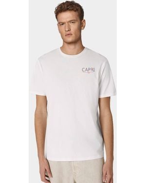 Gutteridge T-Shirt Mezza Manica - Bianco