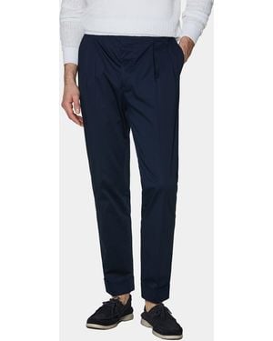 Gutteridge Pantaloni Con Pince - Blu