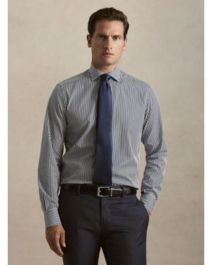 Gutteridge Camicia Rigata - Grigio