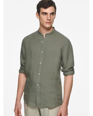 Gutteridge Camicia Coreana - Verde