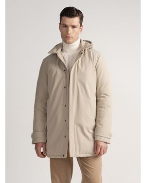 Gutteridge Parka Tecnico Con Cappuccio - Neutro