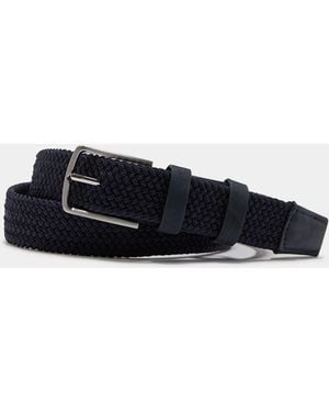 Gutteridge Cintura Elastica Intrecciata - Blu