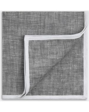 Gutteridge Pochette Lino, Taglia - Grigio