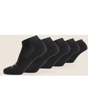 GYMSHARK Trainer Sock 5Pk - Black