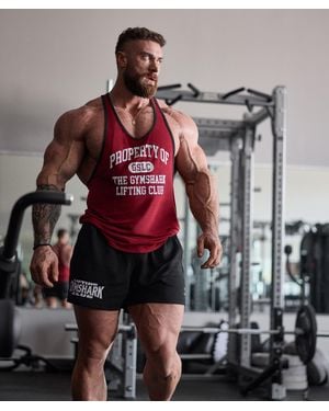 GYMSHARK Property Of Stringer - Red