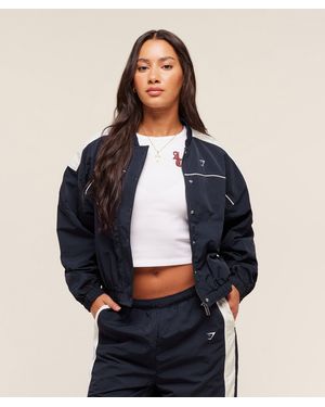 GYMSHARK X Analis Woven Track Jacket - Blue