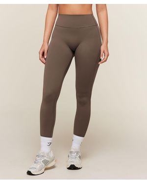 GYMSHARK Shape Leggings - Brown
