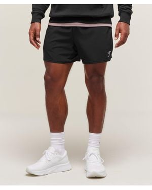 GYMSHARK Arrival 5" Shorts - Black