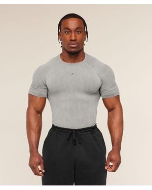 GYMSHARK Charge T-Shirt - Grey