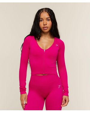 GYMSHARK Adapt Solid Jacket - Pink