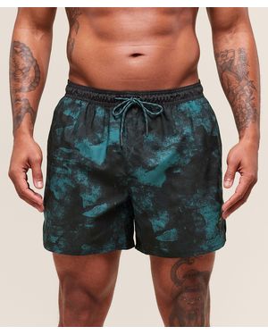 GYMSHARK 5" Swim Shorts - Green