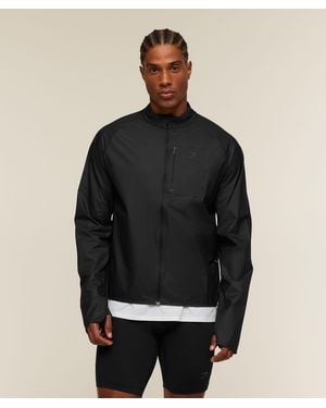 GYMSHARK Running Elite Windbreaker - Black