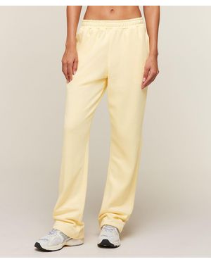 GYMSHARK Training Fleece Straight Leg Tall Trousers - Yellow