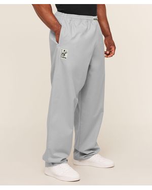 GYMSHARK Straight Leg Pumper Pants - Gray