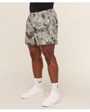 GYMSHARK Pumper Shorts 5" - Natural