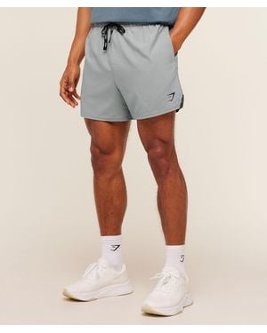GYMSHARK Train 5" Shorts - Blue