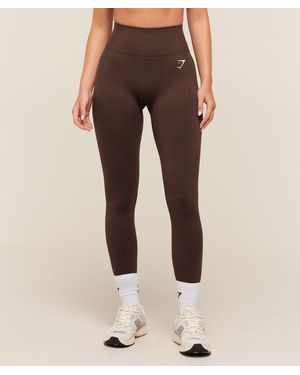 GYMSHARK Vital Regular Leggings - Brown