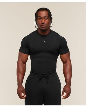GYMSHARK Super Soft Muscle Tee - Black