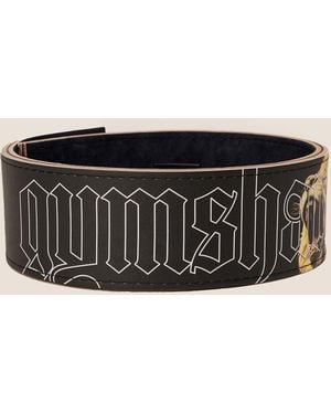 GYMSHARK Graphic Lever Lifting Belt - Black