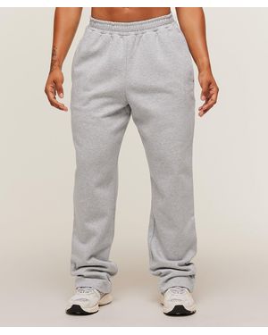 GYMSHARK Training Fleece Straight Leg Short Pants - Gray