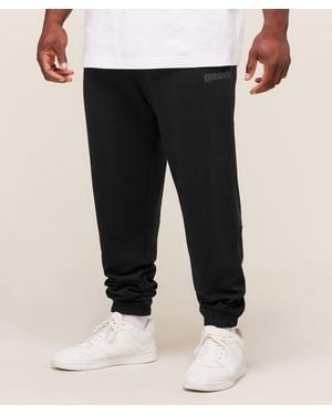 GYMSHARK Olde English Joggers - Black