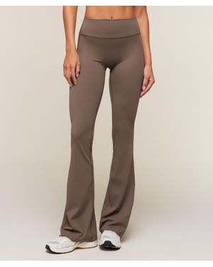 GYMSHARK Shape Flared Tall Leggings - Brown