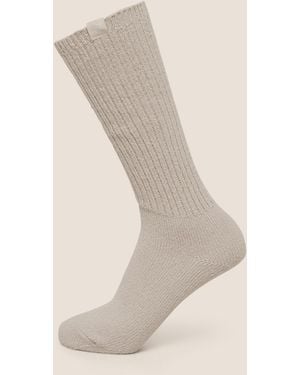 GYMSHARK Comfy Rest Day Socks - Natural