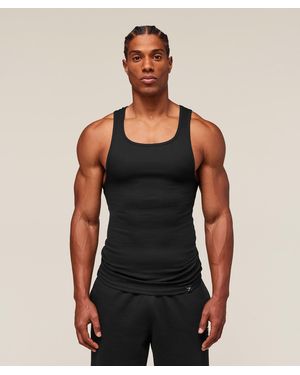 GYMSHARK Ribbed Tank 3 Pack - Black
