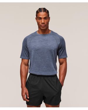 GYMSHARK Versatile Seamless T-Shirt - Blue