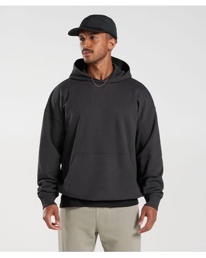GYMSHARK Rest Day Essentials Hoodie - Black