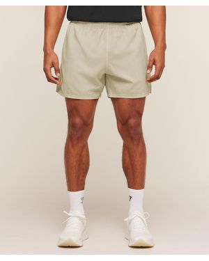 GYMSHARK Washed Pastels Shorts - Natural